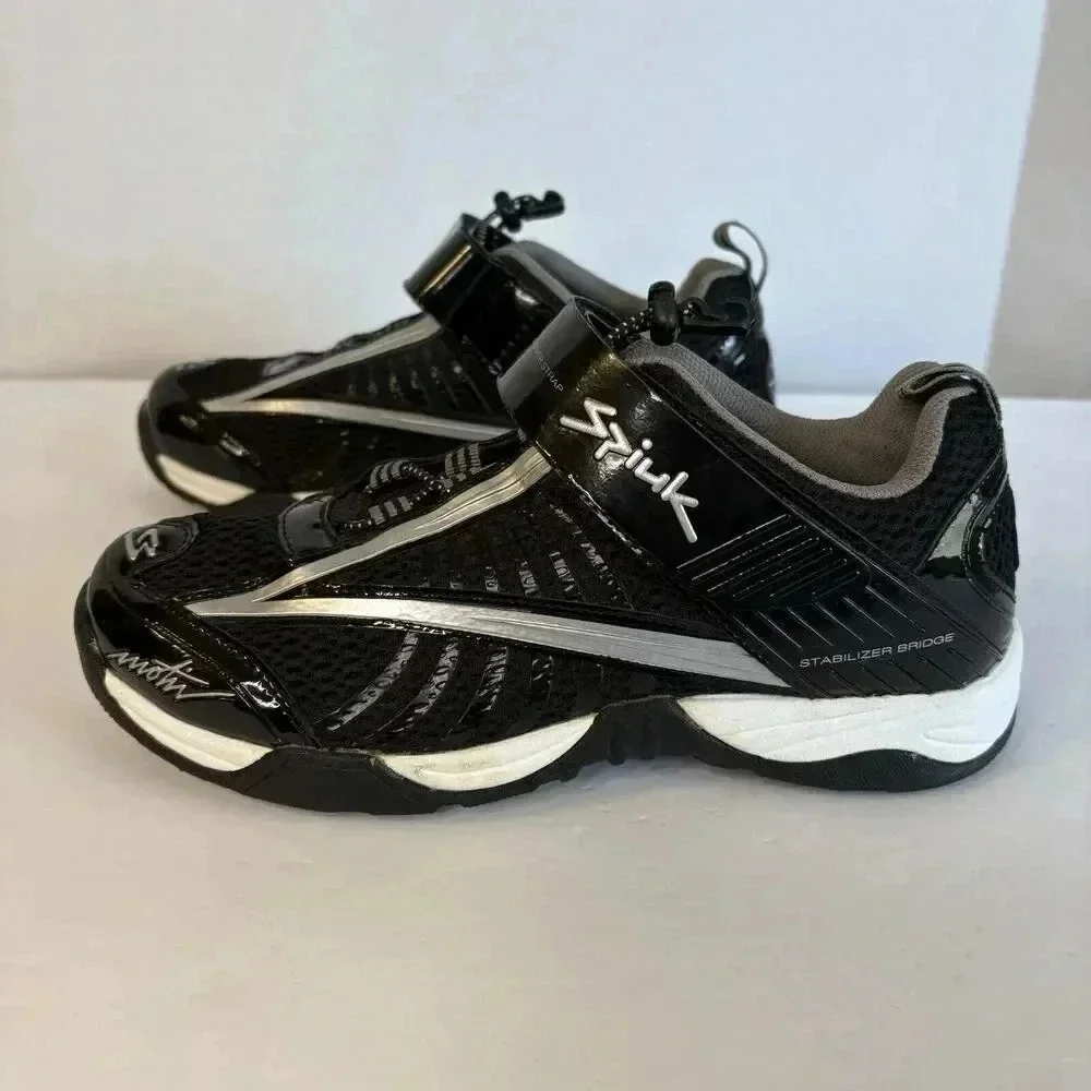 Spiuk Shoes Spinning Motiv‎ Black And Silver Sneakers Size 40/7